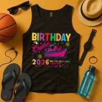 Birthday Cruise 2026 Making Memories Together Tank Top thumb 4