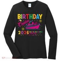 Birthday Cruise 2026 Making Memories Together Women's Long Sleeve Shirt thumb 0