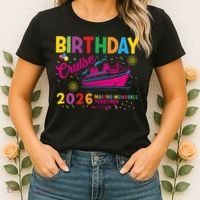 Birthday Cruise 2026 Making Memories Together Women's T-Shirt thumb 2