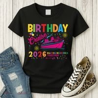 Birthday Cruise 2026 Making Memories Together Women's T-Shirt thumb 3