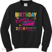 Birthday Cruise 2026 Making Memories Together Kids Sweatshirt thumb 0