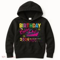 Birthday Cruise 2026 Making Memories Together Kids Hoodie thumb 0