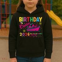 Birthday Cruise 2026 Making Memories Together Kids Hoodie thumb 3