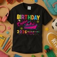 Birthday Cruise 2026 Making Memories Together Kids T-Shirt thumb 3