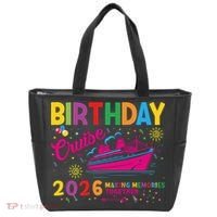 Birthday Cruise 2026 Making Memories Together Tote Bag thumb 0