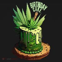 Birthday Cake 420 Cannabis Culture Stoner Weed Strain Women's Hoodie thumb 2