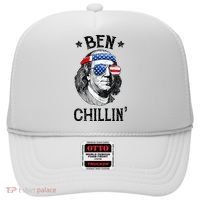 Ben Chillin 4th of July Ben Franklin USA Independence Flag Hat thumb 0