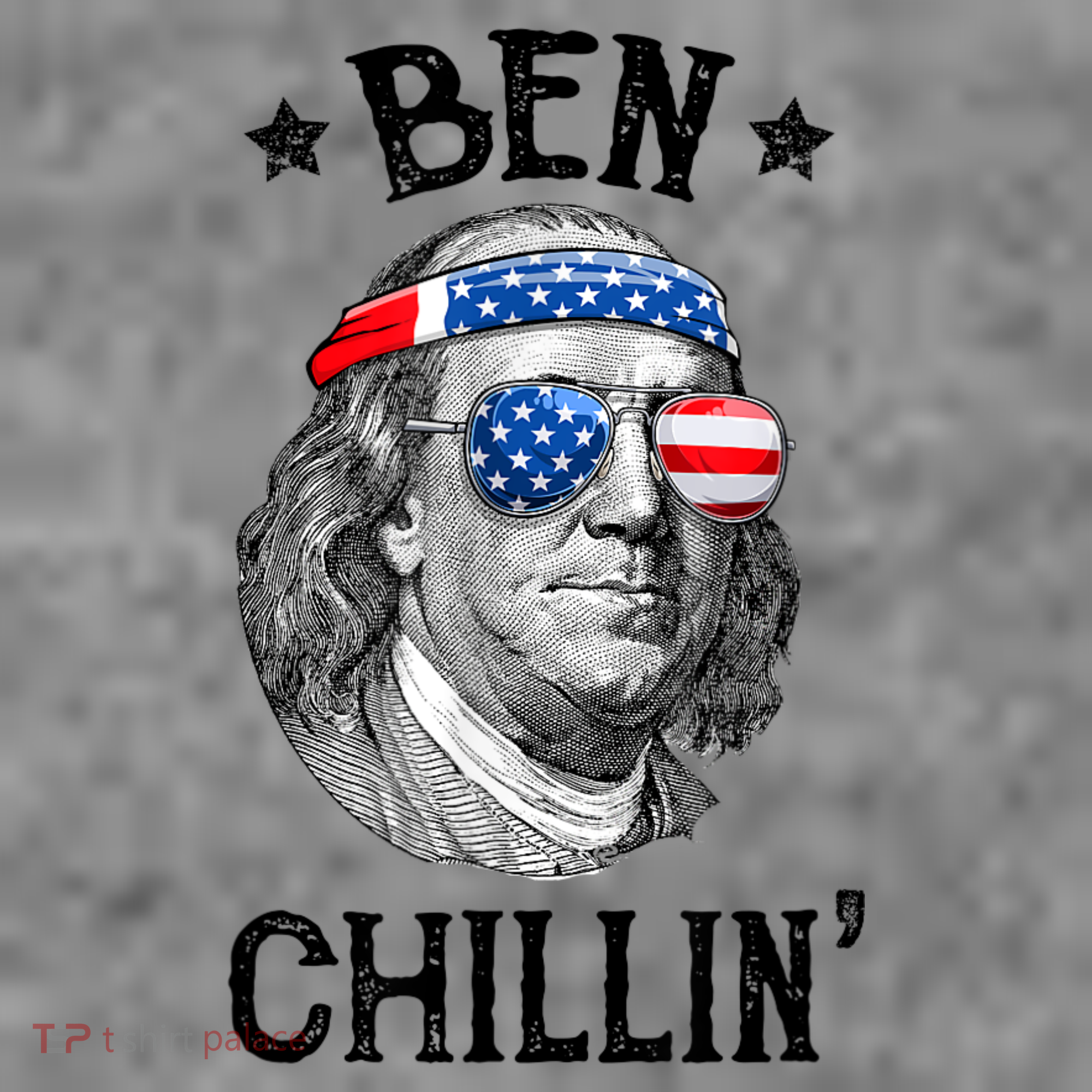 Ben Chillin 4th Of July Ben Franklin USA Independence Flag Toddler Hoodie