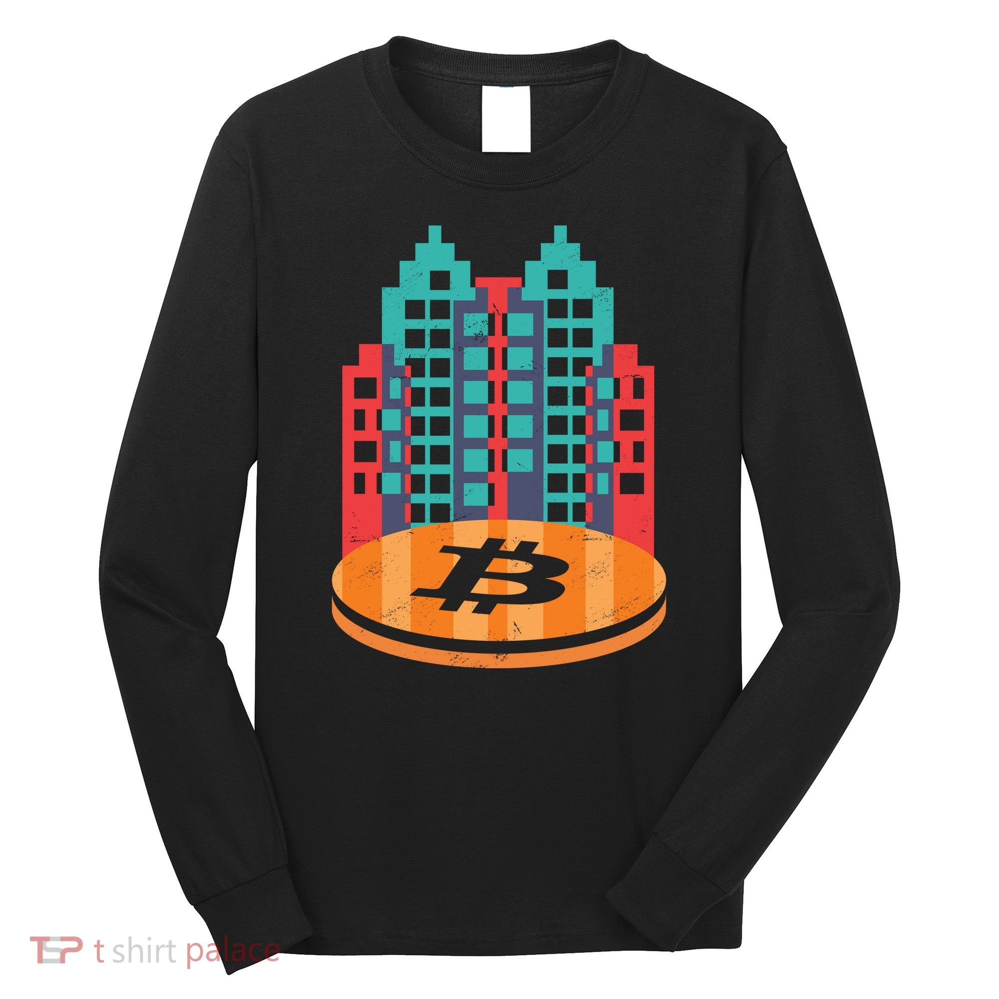 Bitcoin City Long Sleeve Shirt