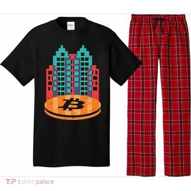 Bitcoin City Pajama Set