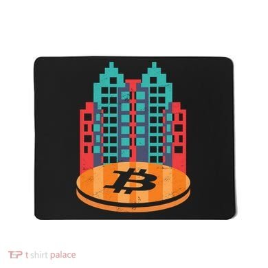 Bitcoin City Mousepad