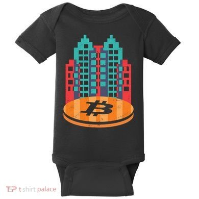 Bitcoin City Baby Bodysuit
