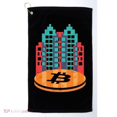 Bitcoin City Golf Towel