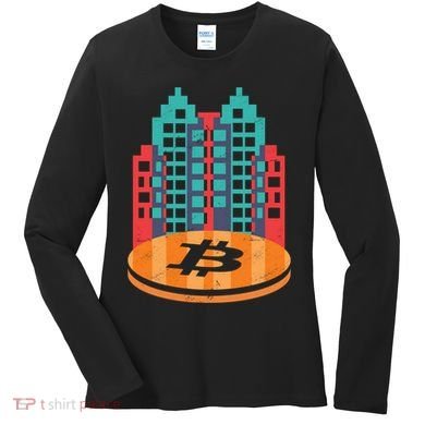 Bitcoin City Women's Long Sleeve Shirt