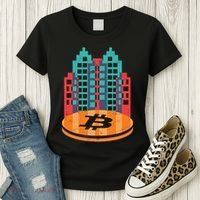 Bitcoin City Women's T-Shirt thumb 3