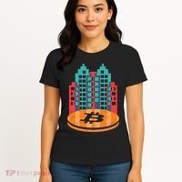 Bitcoin City Women's T-Shirt thumb 4