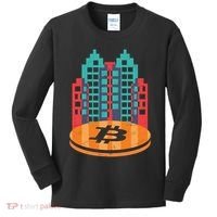 Bitcoin City Kids Long Sleeve Shirt thumb 0