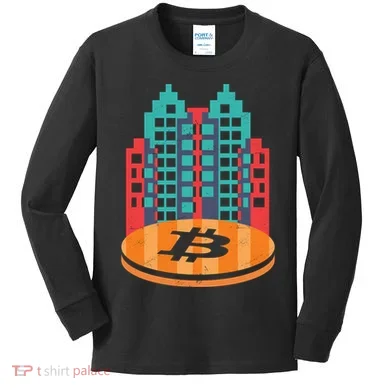 Bitcoin City Kids Long Sleeve Shirt