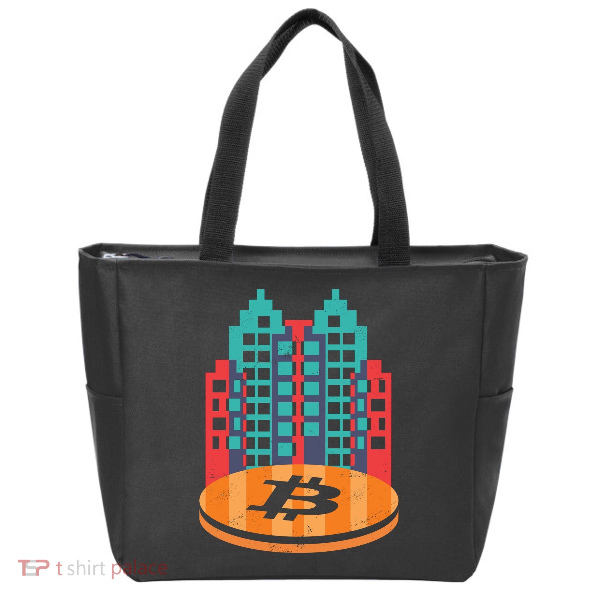 Bitcoin City Tote Bag