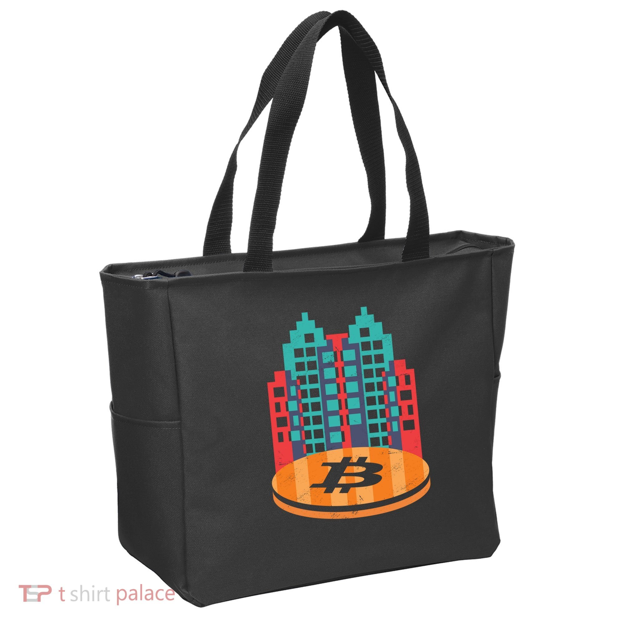 Bitcoin City Tote Bag