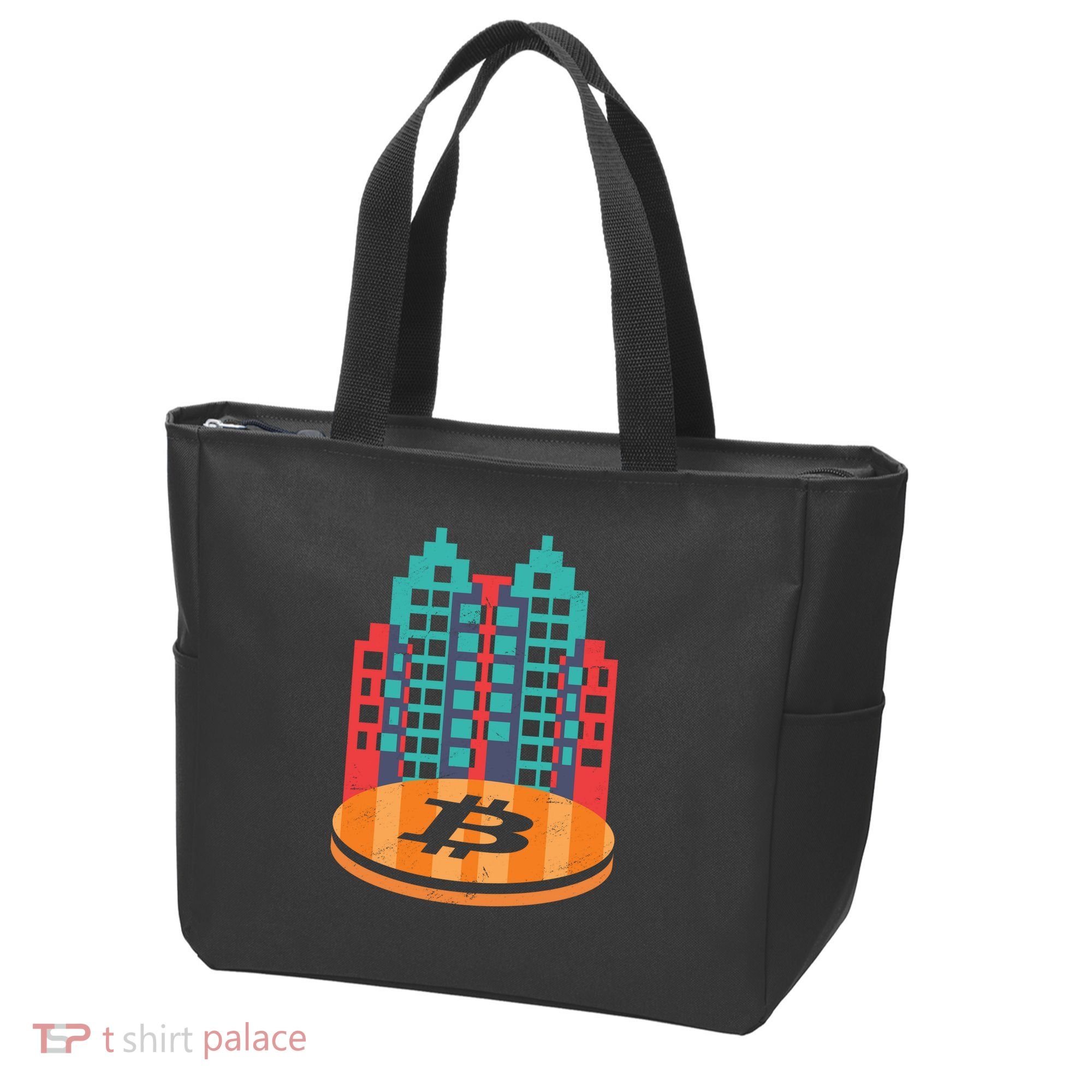 Bitcoin City Tote Bag