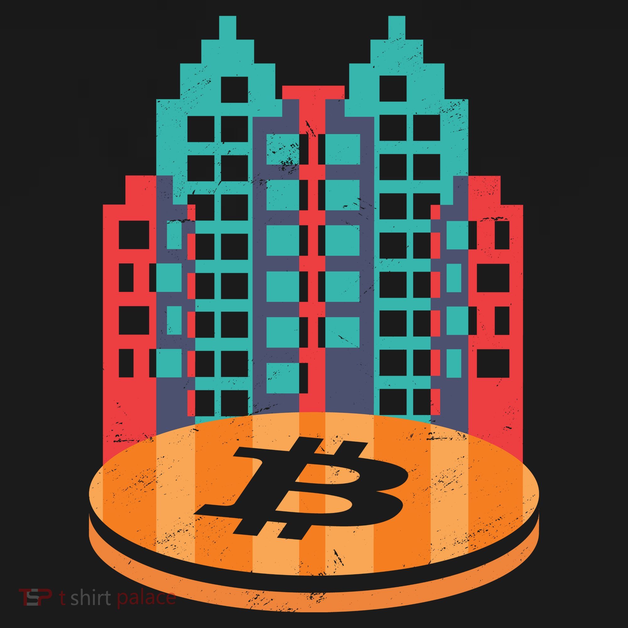 Bitcoin City Tote Bag