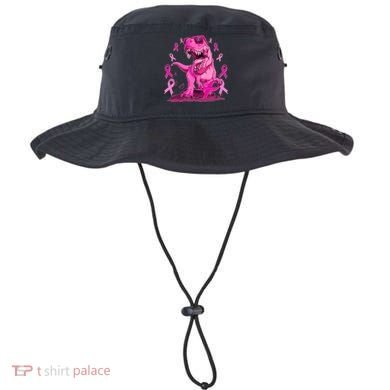 Breast Cancer Awareness Wear Pink Trex Dinosaur Bucket Hat