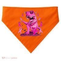 Breast Cancer Awareness Wear Pink Trex Dinosaur USA-Made Doggie Bandana thumb 0