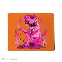Breast Cancer Awareness Wear Pink Trex Dinosaur Mousepad thumb 0