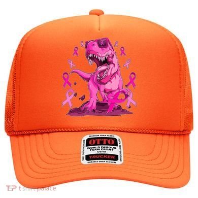 Breast Cancer Awareness Wear Pink Trex Dinosaur Hat