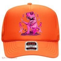 Breast Cancer Awareness Wear Pink Trex Dinosaur Hat thumb 0