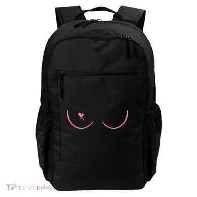 Breast Cancer Awareness Breast Heart Backpack