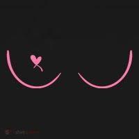 Breast Cancer Awareness Breast Heart Toddler Hoodie thumb 2
