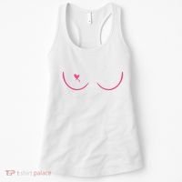 Breast Cancer Awareness Breast Heart Women's Tank Top thumb 0