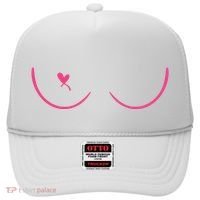 Breast Cancer Awareness Breast Heart Hat thumb 0