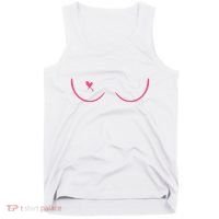 Breast Cancer Awareness Breast Heart Tank Top thumb 0