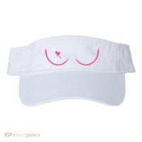 Breast Cancer Awareness Breast Heart Visor thumb 0