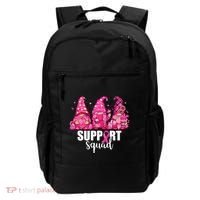 Breast Cancer Awareness Gnomes Support Squad Backpack thumb 0