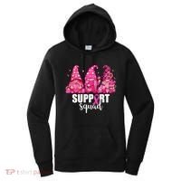 Breast Cancer Awareness Gnomes Support Squad Women's Hoodie thumb 0