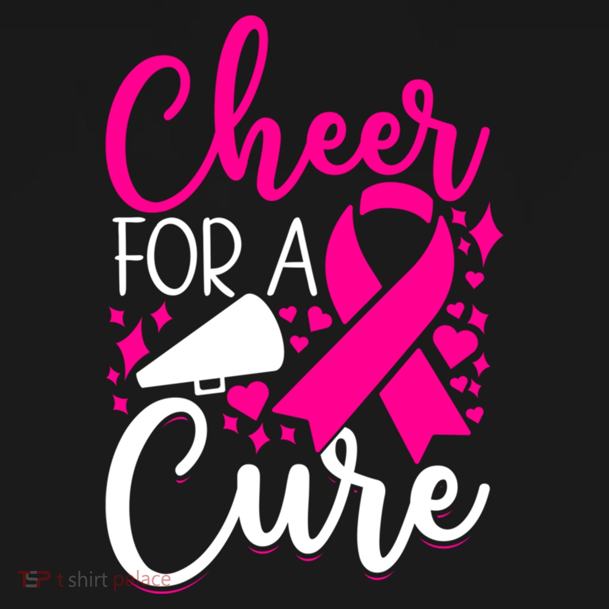 Breast Cancer Awareness Mom Cheerleading Cheer For The Cure Gift Women's Hoodie