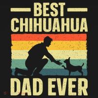 Best Chihuahua Art For Dad Chihuahua Dog Chihuahua Lover T-Shirt thumb 7