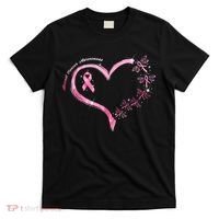 Breast Cancer Awareness Butterfly Simple Logo T-Shirt thumb 0