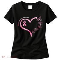 Breast Cancer Awareness Butterfly Simple Logo Women's T-Shirt thumb 0