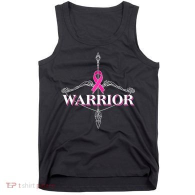 Breast Cancer Awareness Warrior Vintage Bow And Arrow Tank Top