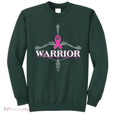 Breast Cancer Awareness Warrior Vintage Bow And Arrow Sweatshirt