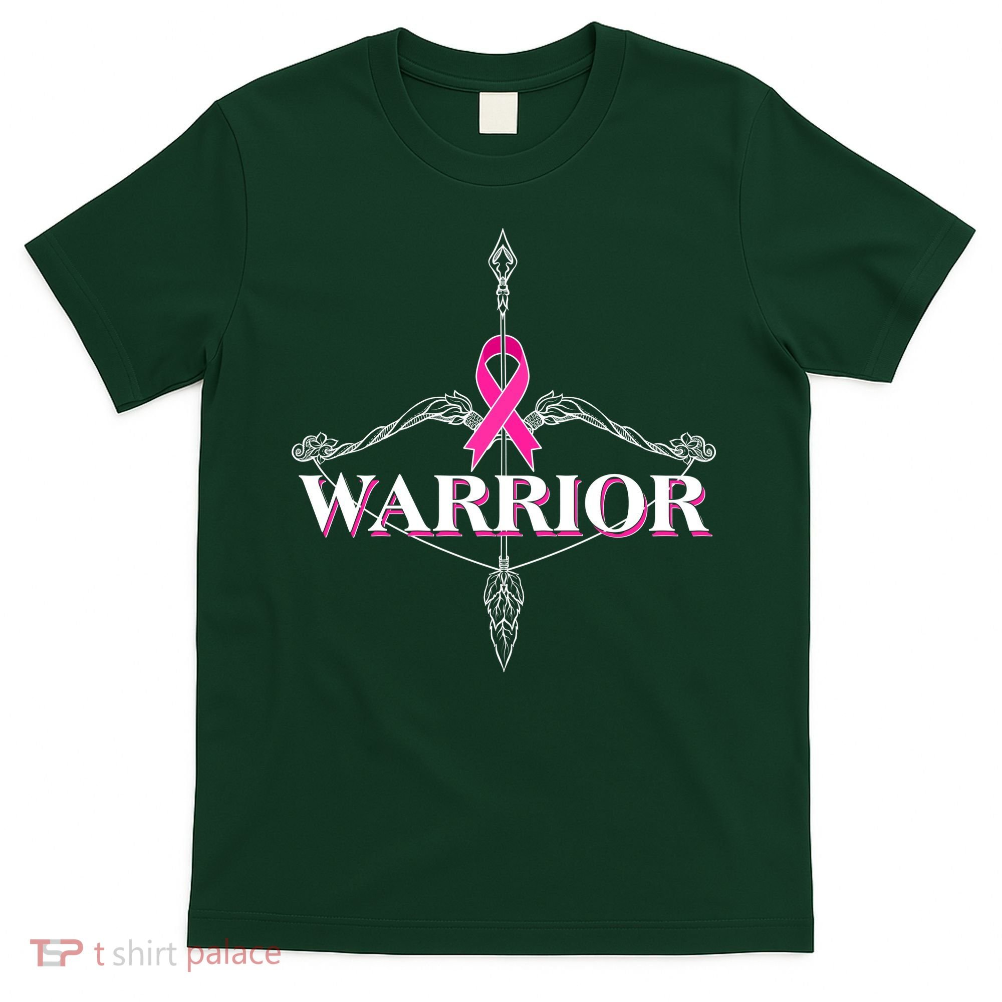 Breast Cancer Awareness Warrior Vintage Bow And Arrow T-Shirt