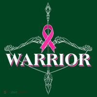 Breast Cancer Awareness Warrior Vintage Bow And Arrow T-Shirt thumb 7