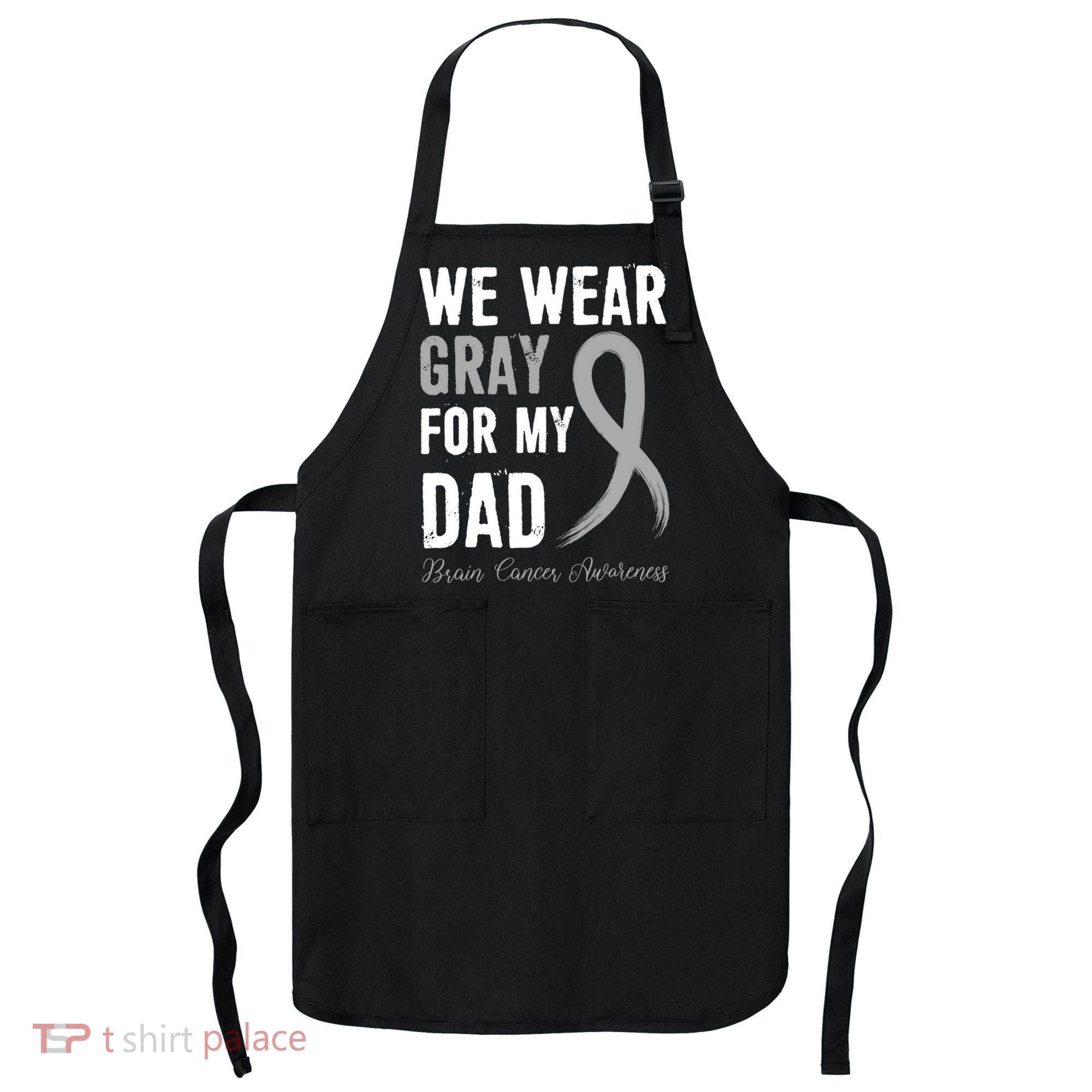 Brain Cancer Awareness T Apron
