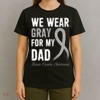 Brain Cancer Awareness T T-Shirt thumb 4