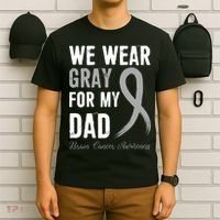 Brain Cancer Awareness T T-Shirt thumb 6